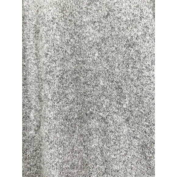 97 RUE DES MIMOSAS KAMA V-Neck PULLOVER SWEATER ITALY 100% Cashmere Gray - Picture 4 of 11